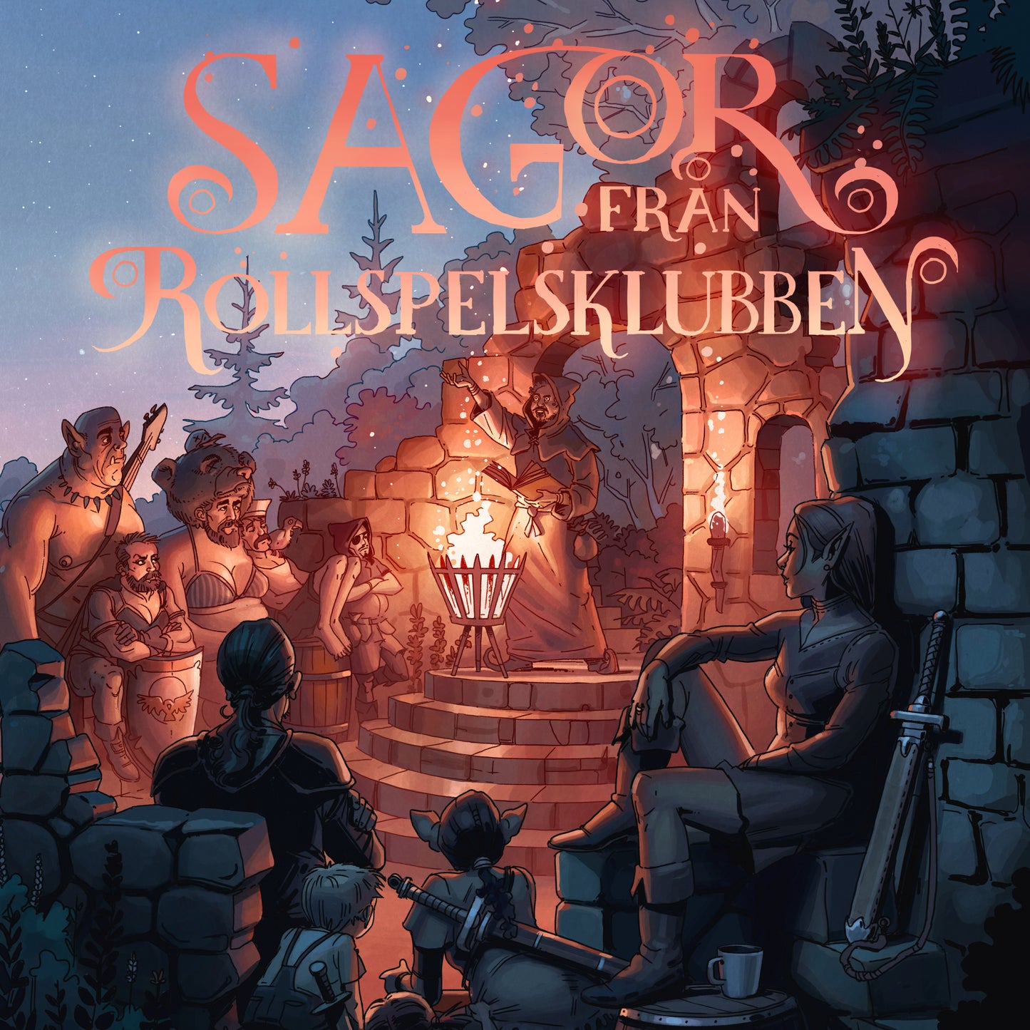 Sagor från Rollspelsklubben (Inbunden bok)
