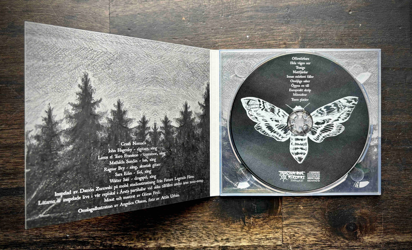 Crash Nomada - Innan mörkret faller (CD album)
