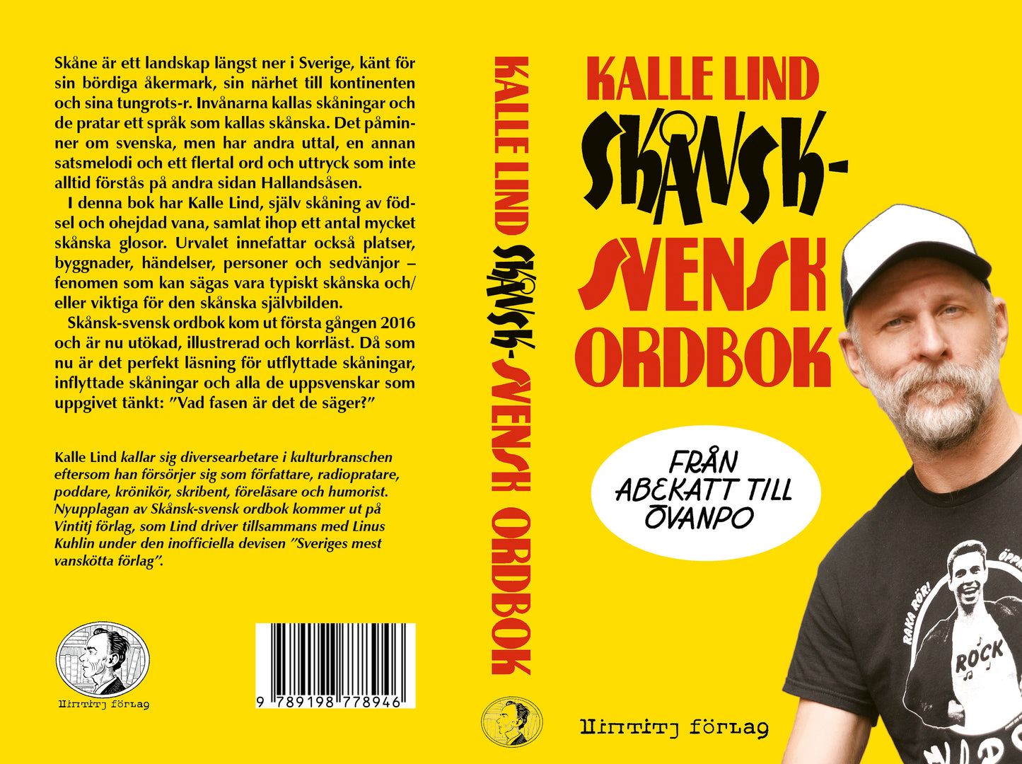 Kalle Lind - Skånsk-svensk ordbok (pocket, 244 sid)