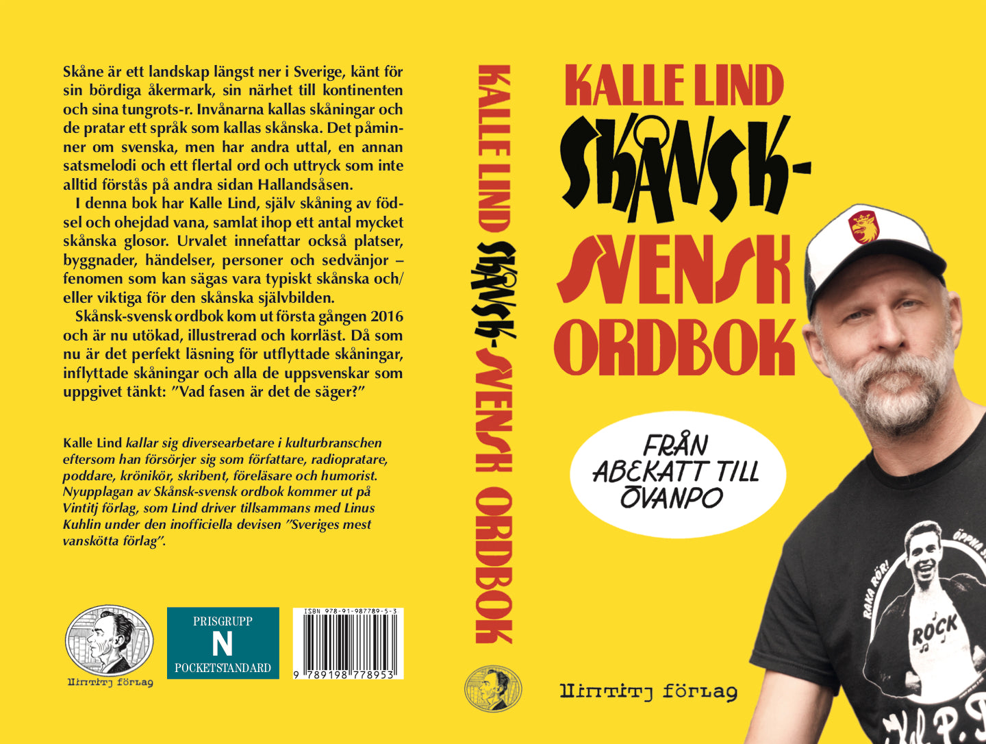 Kalle Lind - Skånsk-svensk ordbok (pocket, 244 sid)