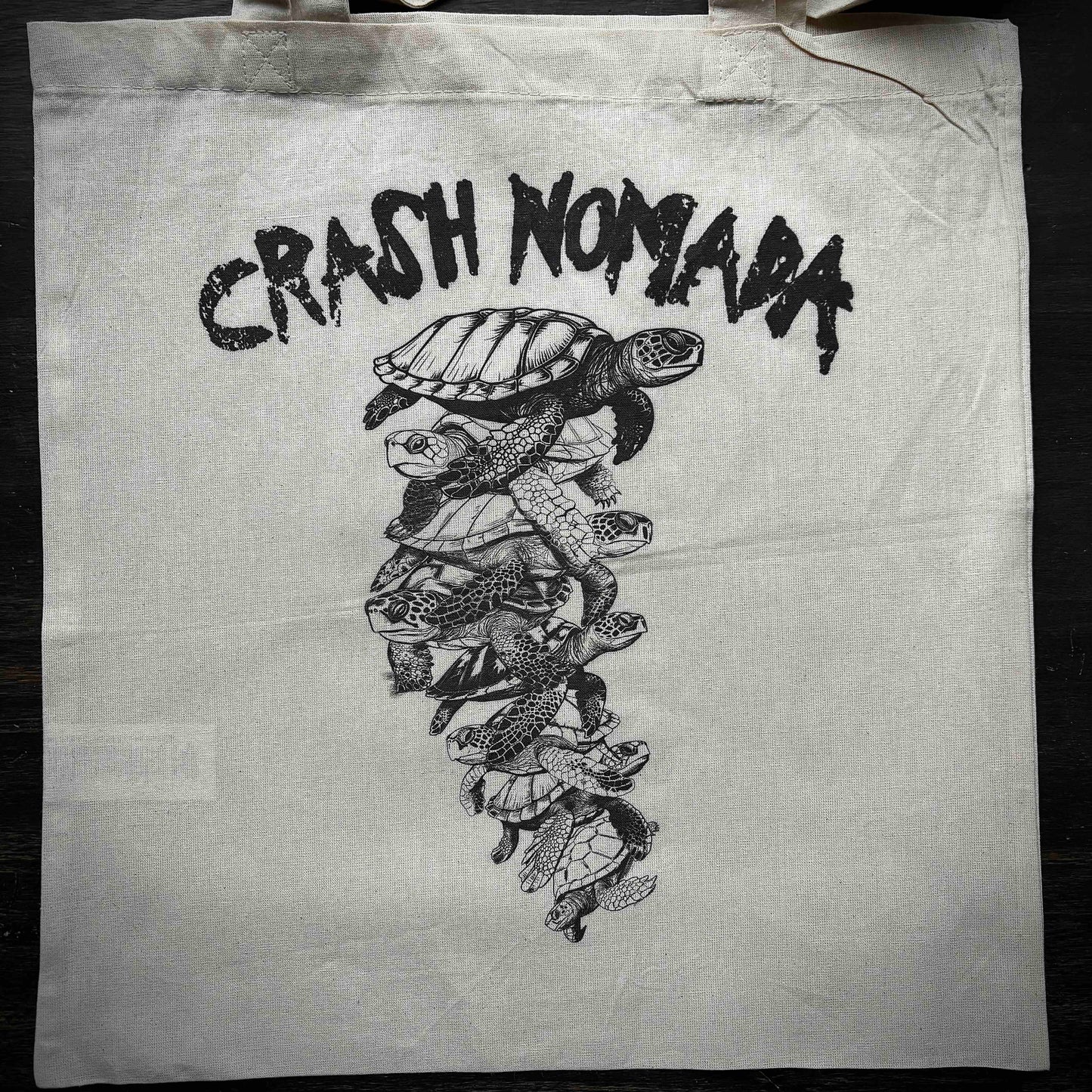 Crash Nomada - Sköldpadda (Tygpåse)