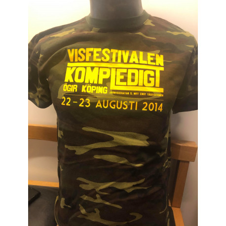 Visfestivalen Kompledigt 2014 (T-shirt)