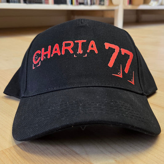 Charta 77 - Nya loggan (röd) (Keps)