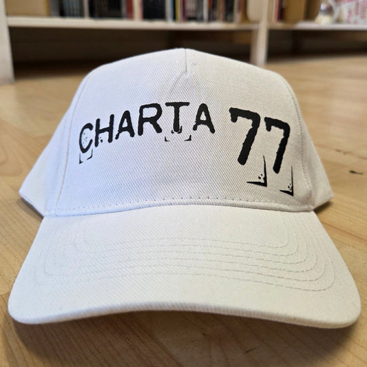 Charta 77 - Nya loggan (svart) (Keps)
