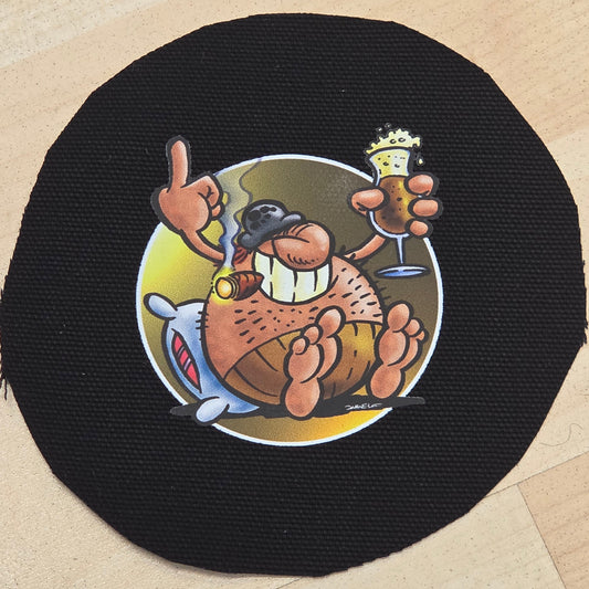 Herman Hedning - Herman (tygpatch)
