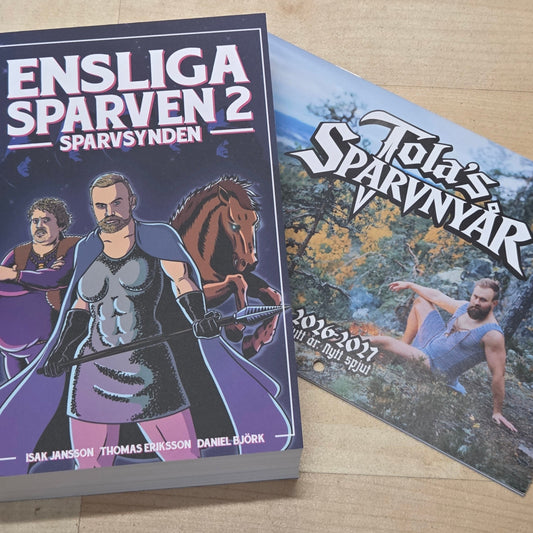 Rollspelsklubben - Ensliga Sparven 2 + kalender bundle (bok och kalender)