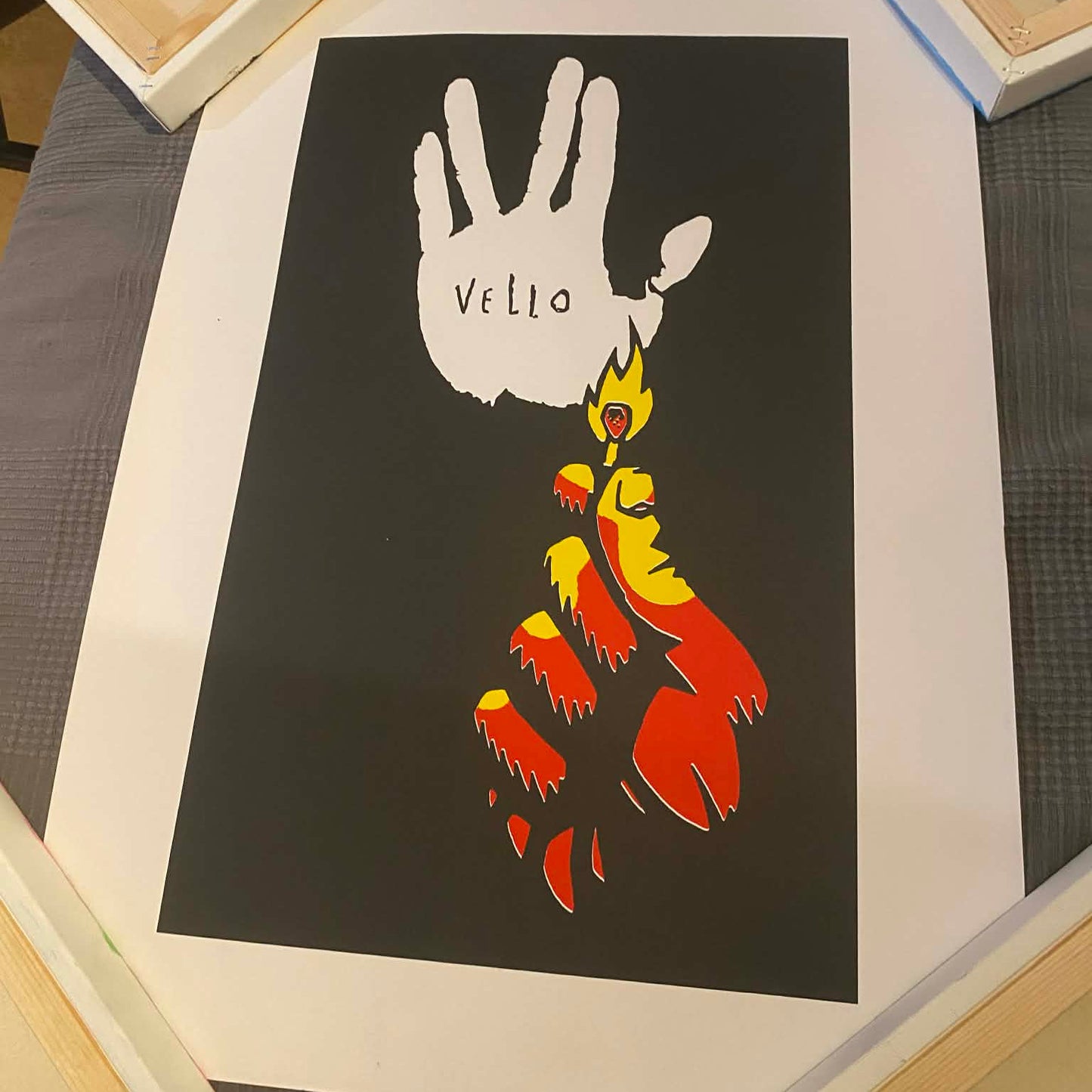Håkan Eklund - Vello (Screentryckt poster)