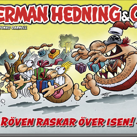 Julalbum 2026 nummer 35 "Röven raskar över isen!" (Förhandsbokning)