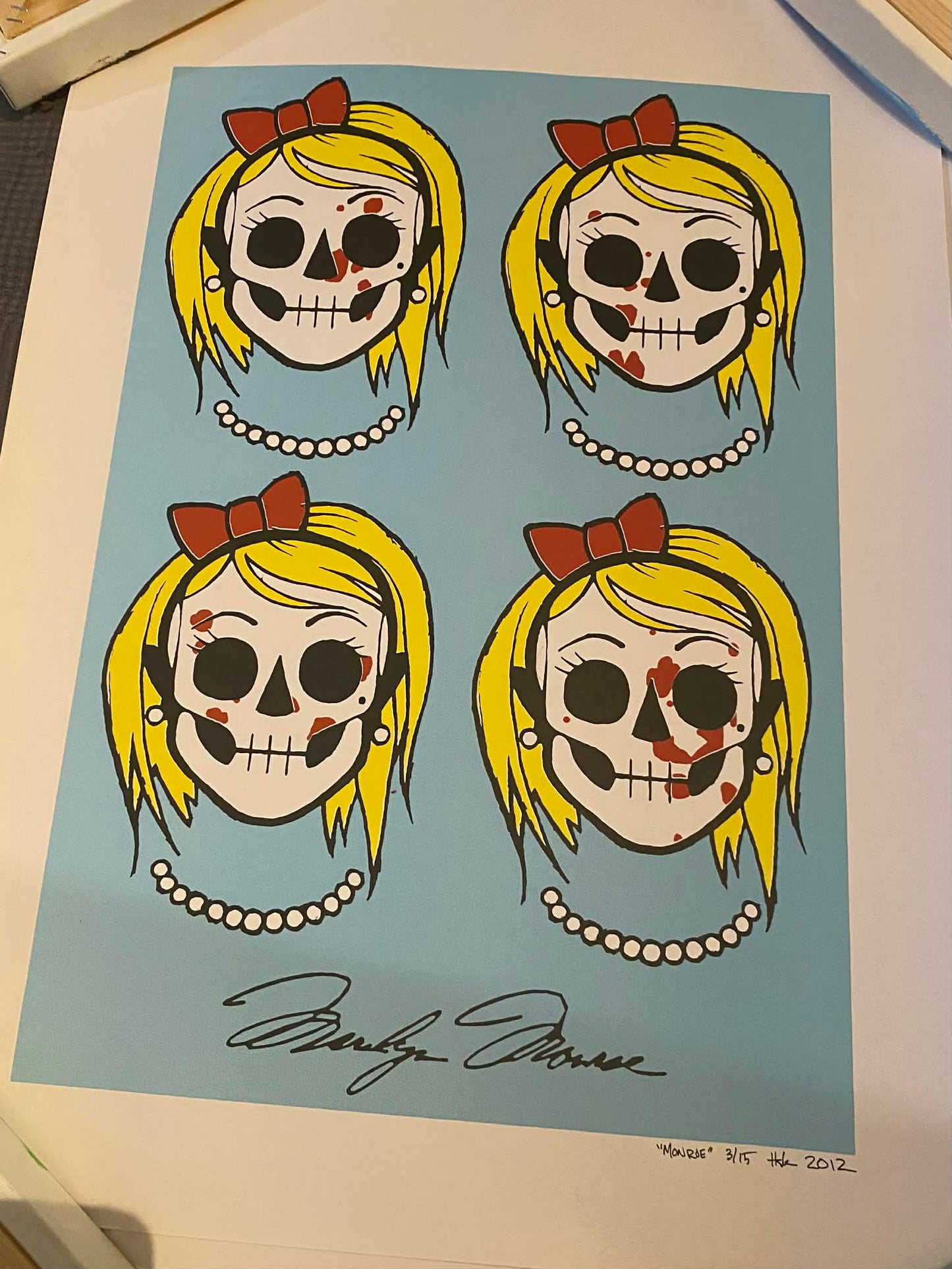 Håkan Eklund - Monroe (Screentryckt poster)