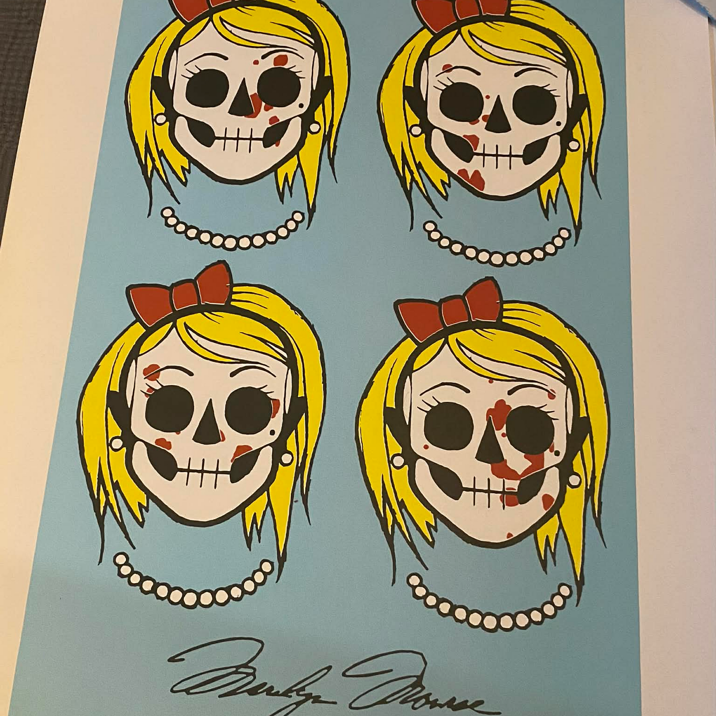Håkan Eklund - Monroe (Screentryckt poster)